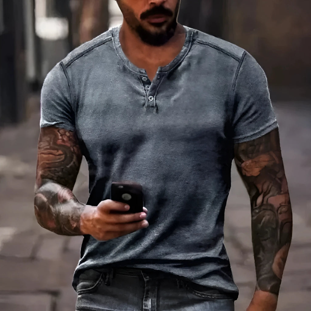 Men's bird eye cloth short sleeve polo shirt with lapel button in various colours