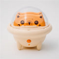 Cartoon bear design fast charging power bank for Apple iPhone and Type C devices.