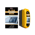 Oil film cleaning brush with 120ml bottle of cleaner for glass windscreen use
