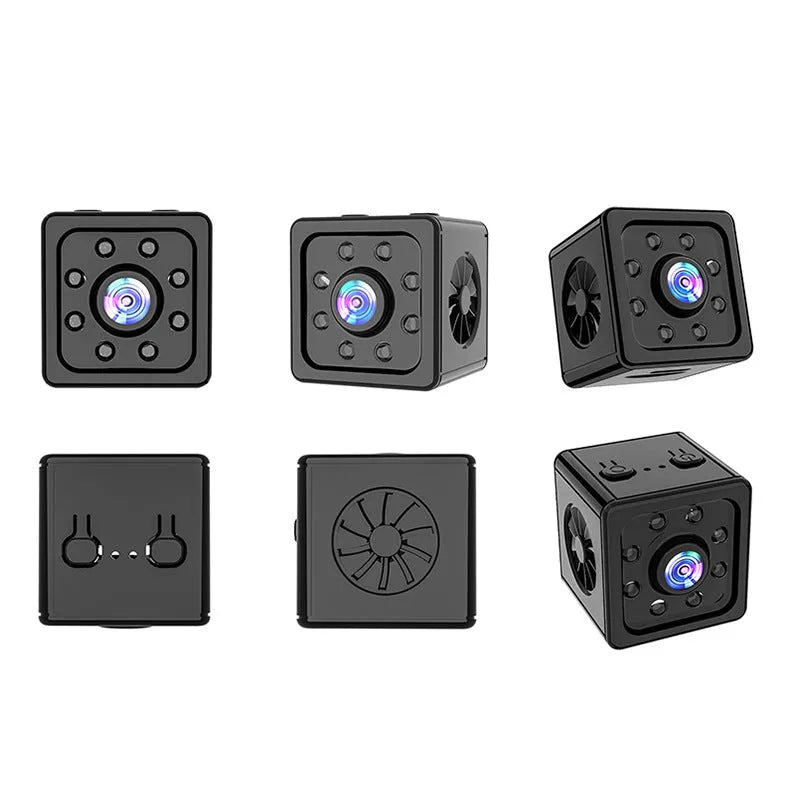 Black K13 HD camera with mounting bracket and accessories for sports and network recording