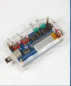 Music Tesla Coil Driver Board with controller, cables, and metal thimble for 20m arc generation.