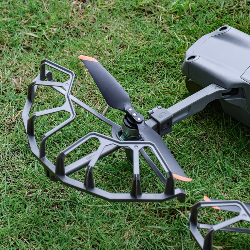 Grey ABS plastic propeller protection ring for DJI Air 2 and Air 2S drones.