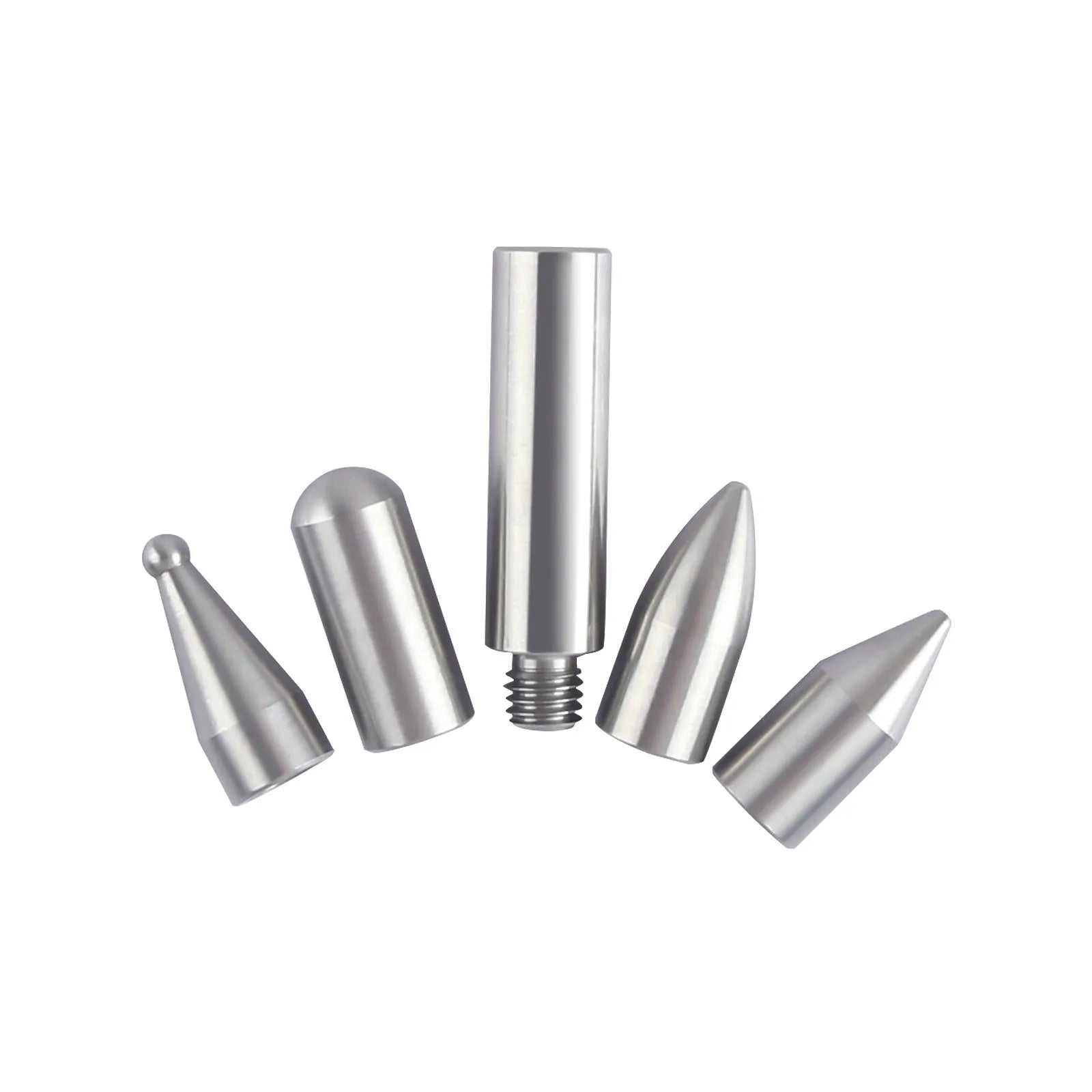 Three alloy steel car dent repair tools with hook crowbar designs on grey background