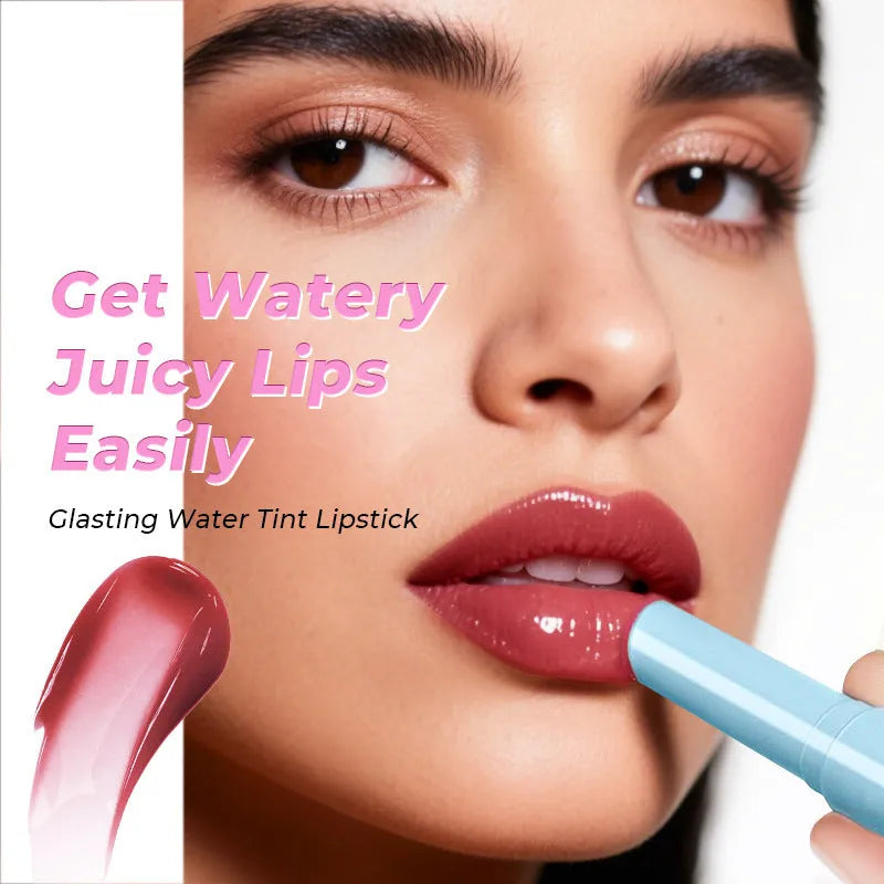 Waterproof moisturising lipstick in six colour shades with 1.8g content