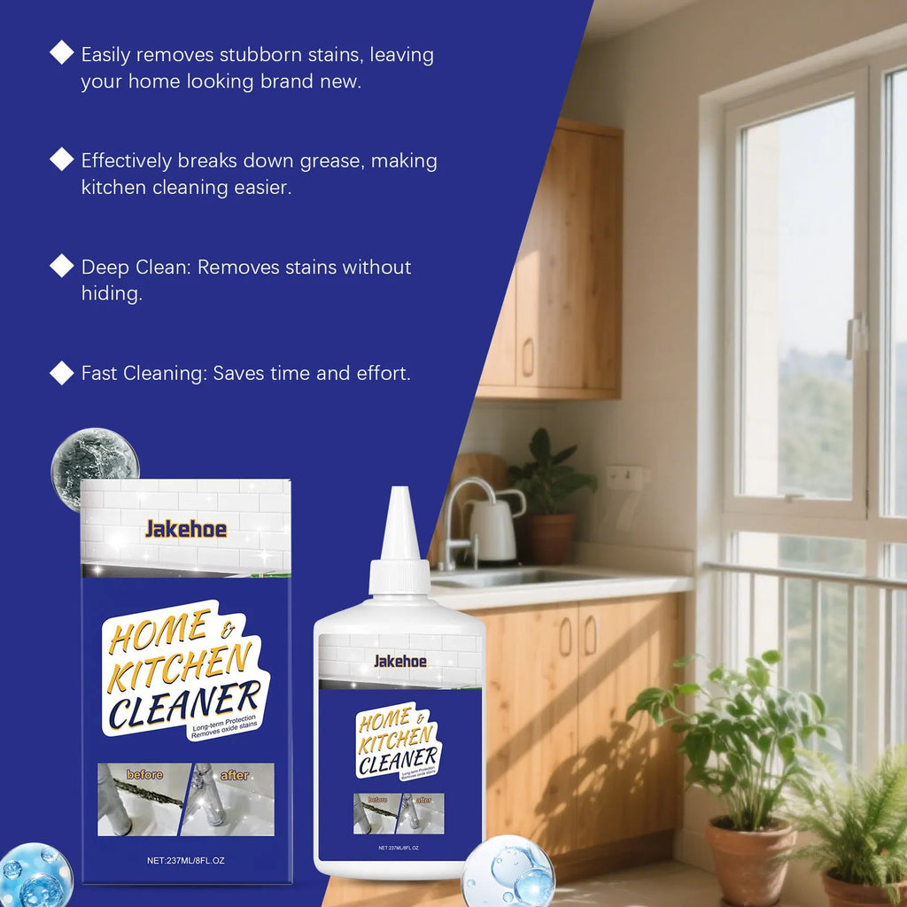 237ml household decontamination gel in cylindrical bottle for kitchen and bathroom cleaning