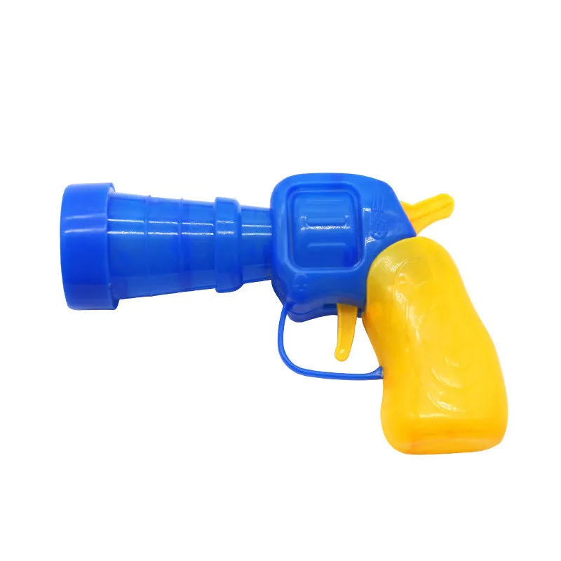 30cm pet toy launch gun with set of soft plush shooting balls for interactive cat and dog play