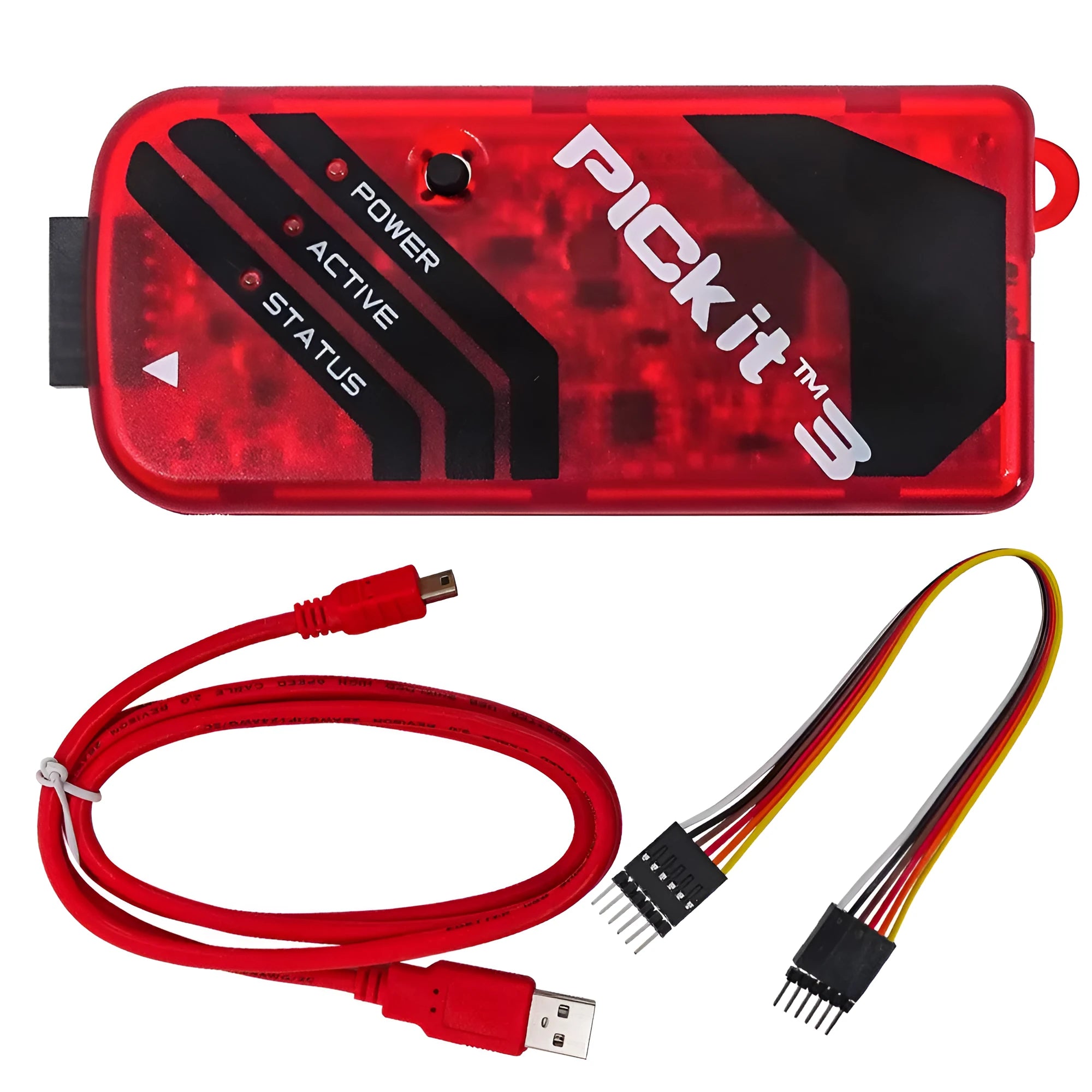 Offline simulation programmer burner unit for KIT3 and ICD2 sockets on a workbench