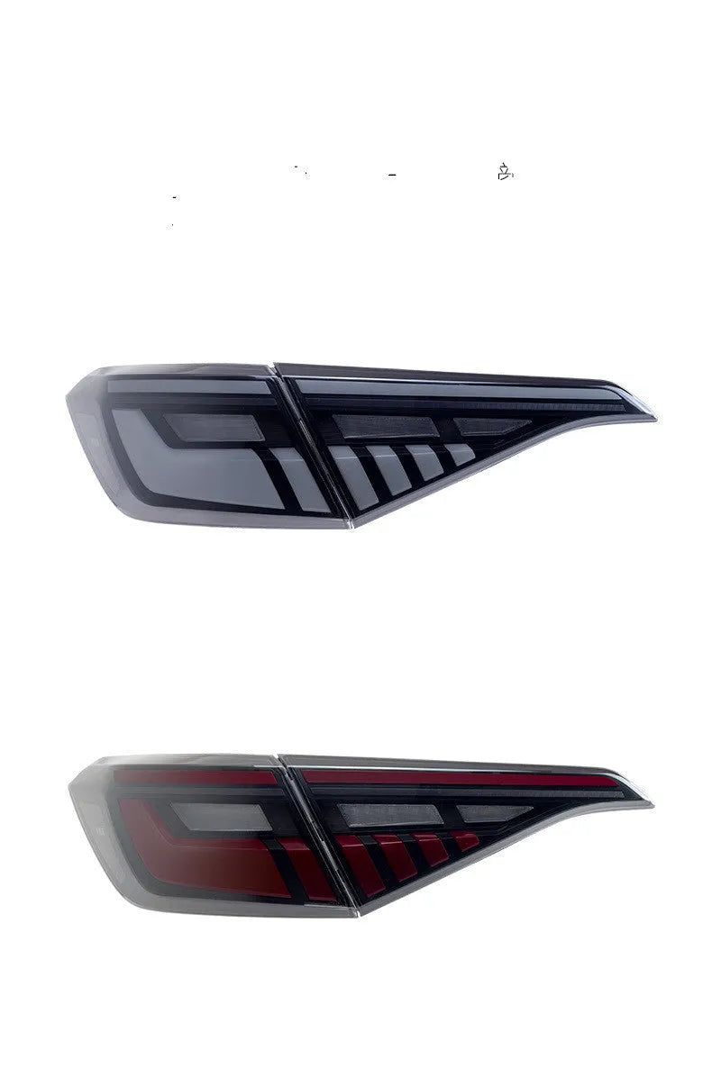 11th generation Honda Civic LED taillight assembly in black and red colour option