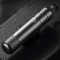 Gun grey automobile safety hammer with window breaker and seatbelt cutter on 3M rubber mounting base