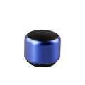 Portable outdoor mini Bluetooth speaker shown in black, blue, gold, and pink colour options