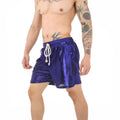 Men's polyester home pants in multiple colours including silver, gold, black, and blue