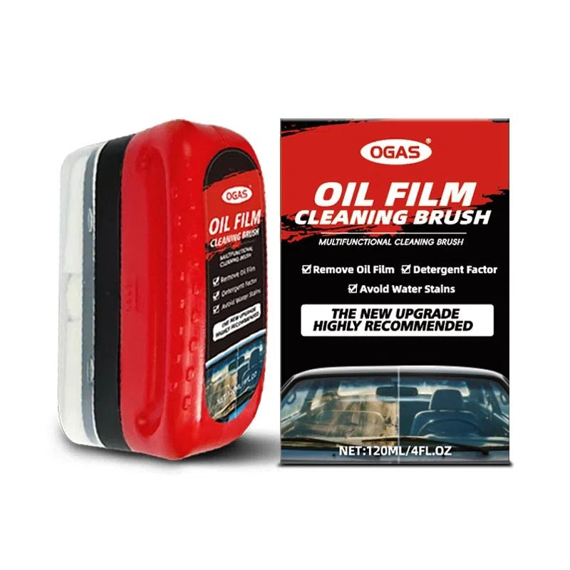 OGAS heavy-duty car glass degreasing cleaning paste with oil film remover in 150ml bottle