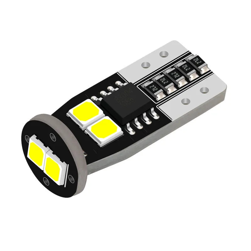Small 10mm square LED car lamp for vehicle licence plate illumination