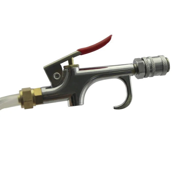 Pneumatic transmission oil changer unit with oil filler tank for workshop automatic fluid exchange
