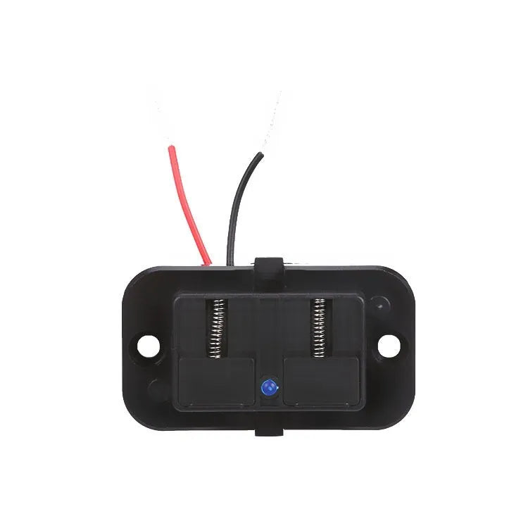 Black QC3.0 and PD car charger with USB-C interface for 36W fast charging in vehicles