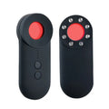 Black portable GPS detector and hidden camera finder unit on a white background