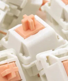 Single Panda mechanical keyboard switch with 5-pin design for DIY keyboard builds