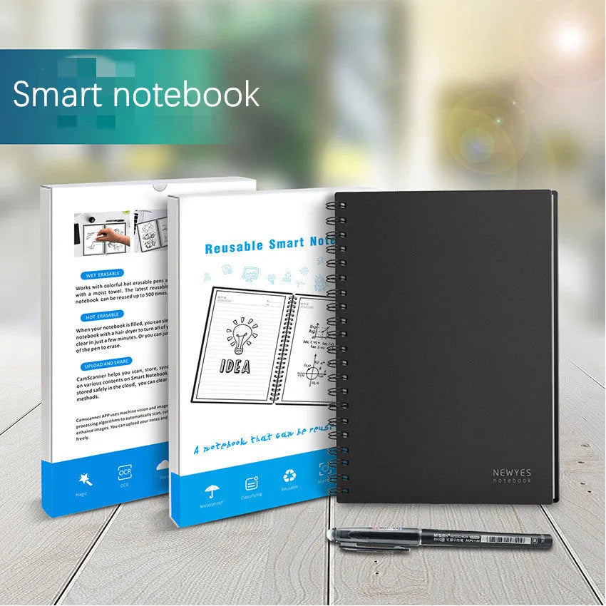Business Intelligence Notebook with PVC cover, 30 sheets, 181 x 255 mm, A5 and B5 styles