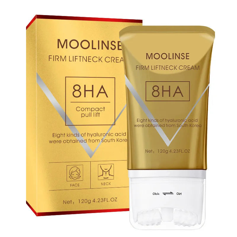 120ml neck firming massage cream in container for lifting treatment