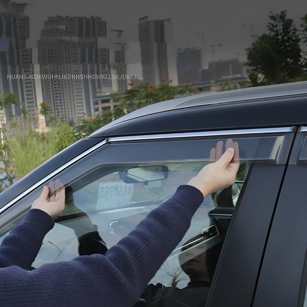 2023 Mitsubishi Outlander window deflectors in engineering plastic