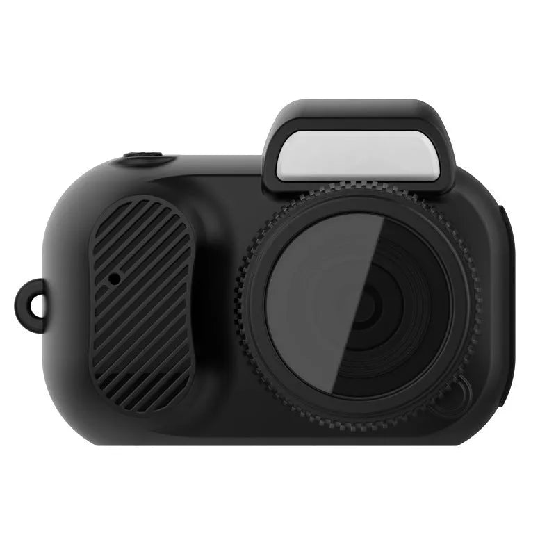 Black Y3000 model HD outdoor sports camera with 0.96 inch screen showing compact size