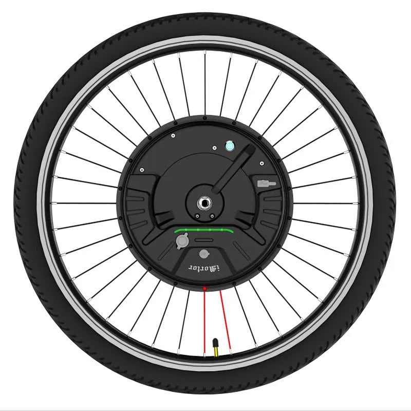 Yunzhilun bicycle electric conversion kit for 26 inch wheels with lithium battery and charger