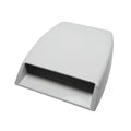 Car decoration vent in black silver or white ABS plastic with 260mm bottom length for vehicle exterior styling