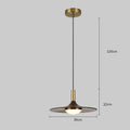 Chinese style fish line chandelier ceiling lamp with walnut wood body and copper metalwork