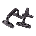 I-shaped push up bars with diamond texture grip for arm, chest and shoulder muscle training