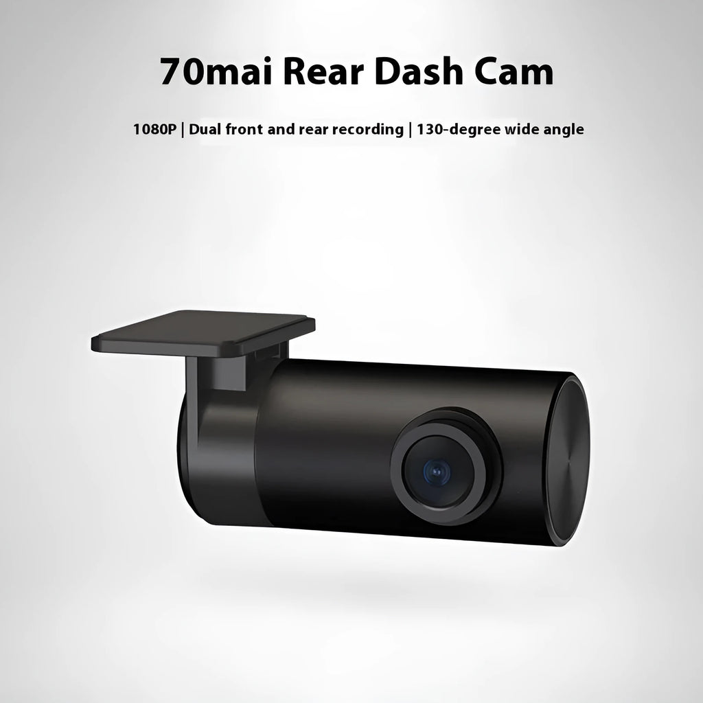 Midrive RC09 70m rear recording camera with compact plastic housing and 130° lens