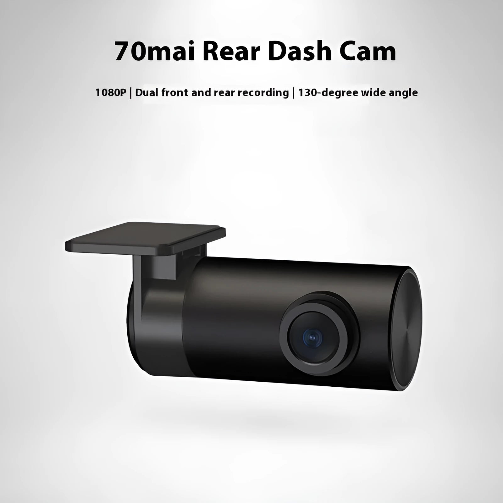 Midrive RC09 70m rear recording camera with compact plastic housing and 130° lens