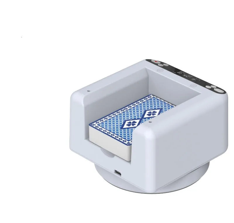 Third generation plastic automatic dealing device poker machine with card dispenser