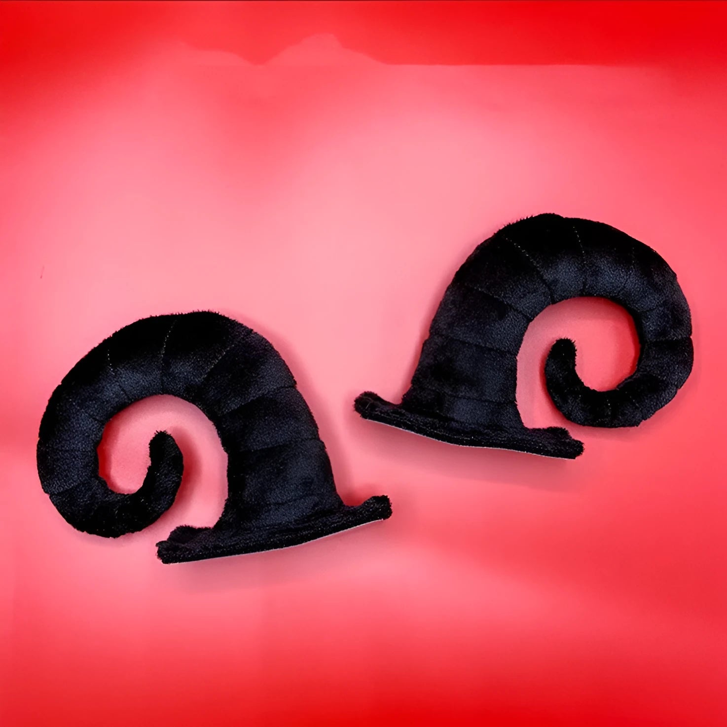 Motorcycle helmet demon horn bull horn composite fibre decorations in four colour options