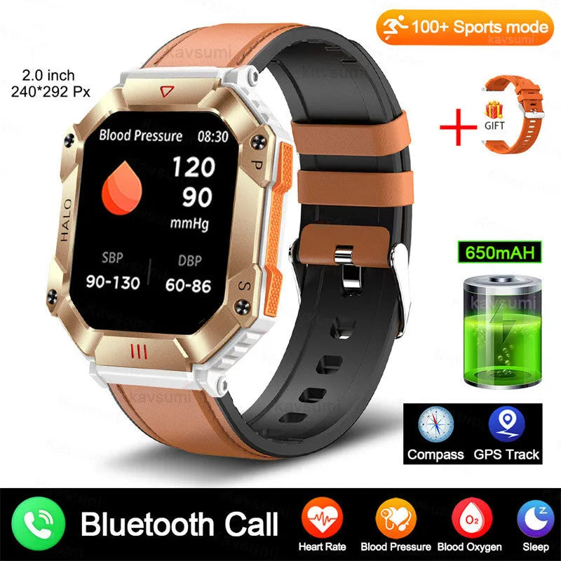 Women's Android GPS fitness smart watch with multiple strap options including leather, mesh, steel, and titanium alloy