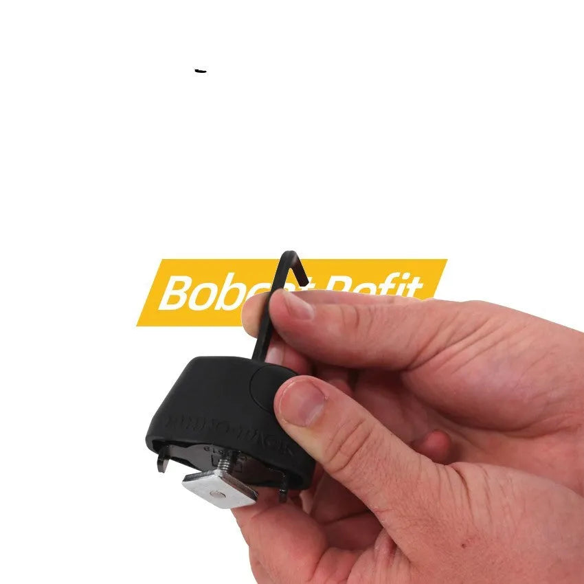 Plastic sheathed steel cable roof platform lock for securing kayaks and camping equipment