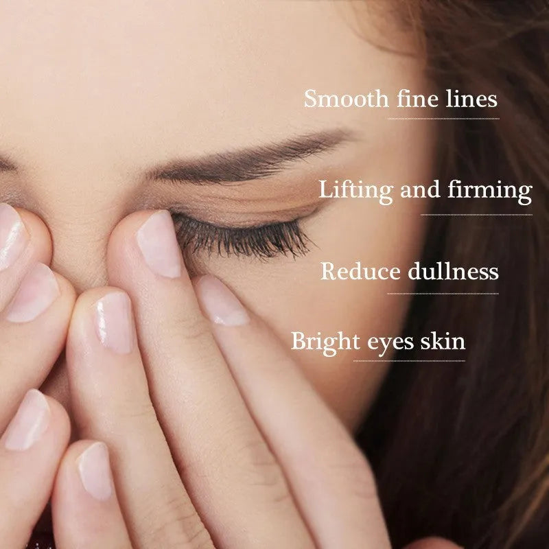 20g peptide anti-dark circle eye cream jar for puffiness reduction and moisturising