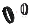 Xiaomi Mi Band 2 black fitness tracker with OLED screen and adjustable wrist strap
