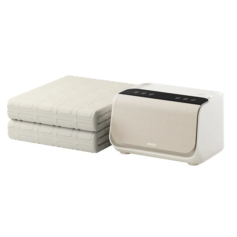 Aideng water electric blanket with smart controller in plush fabric and PVC construction