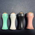 Volcanic stone reusable facial roller for oily skin control in four colours