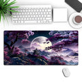 Pattern 05 gaming mouse pad with precision lock edge, non-slip rubber base, 400x900mm dimensions