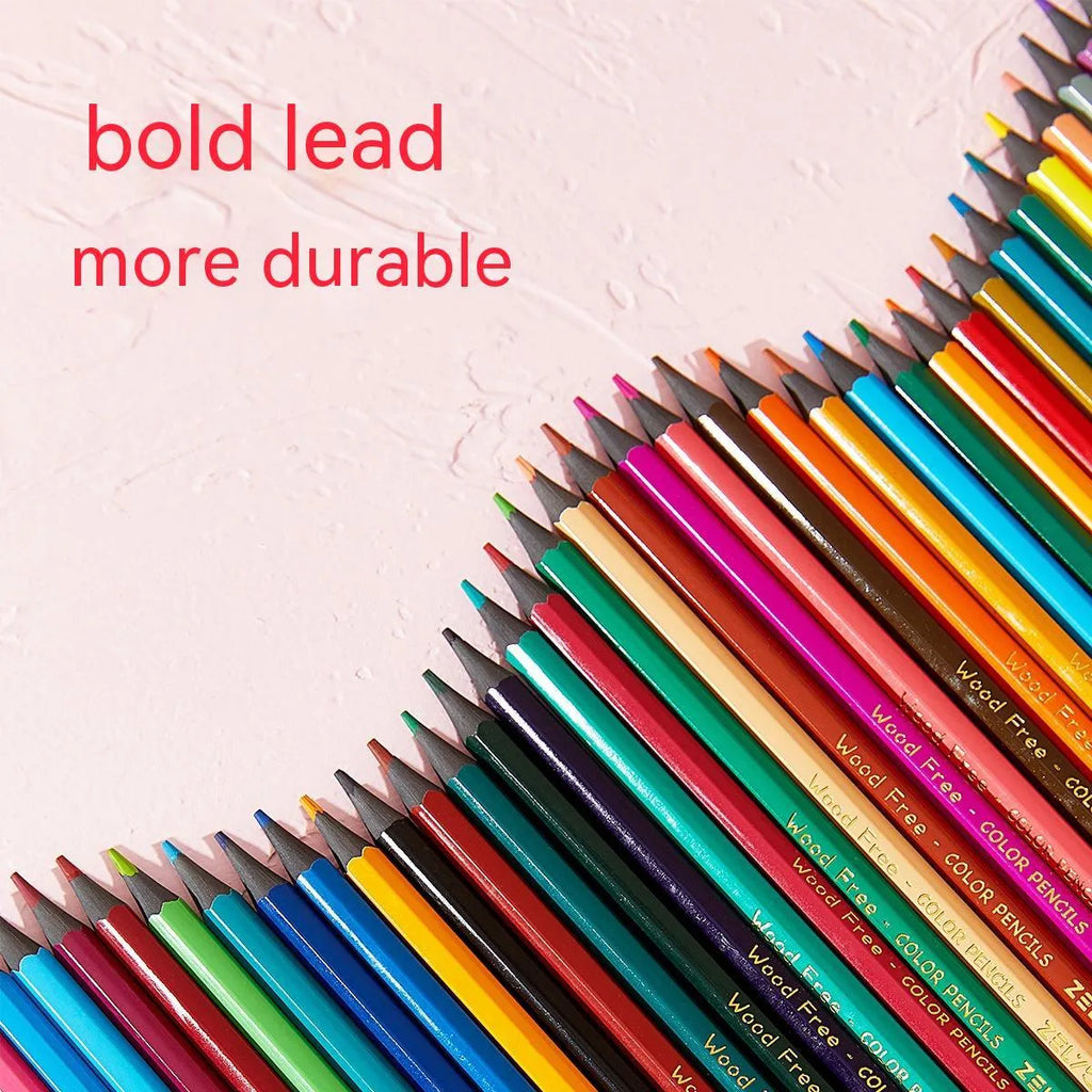 Zhenglin Sports Series colour pencils with paper barrel in multiple colour set configurations