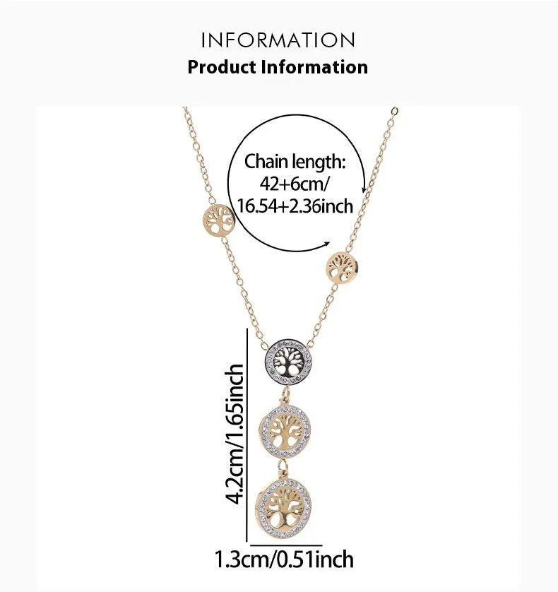 Round three-layer pendant necklace with colourful oil-dripping finish on adjustable snake bone chain, colour XLD1175GOWH