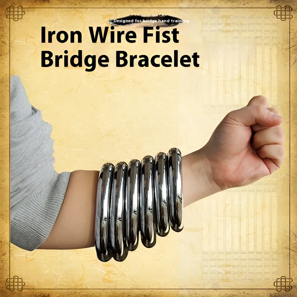 Wing Chun iron arm skill carbon steel training ring in three sizes for martial arts practice