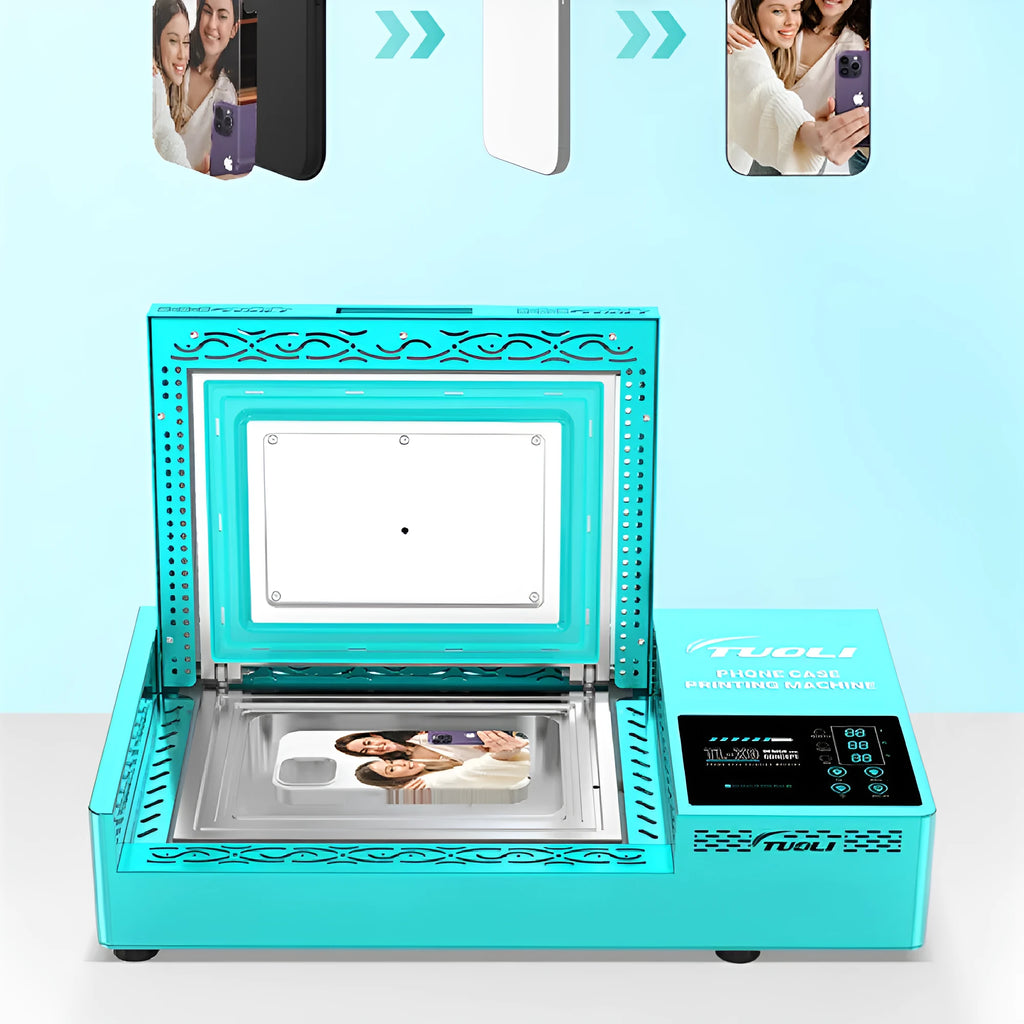 Metal phone case heat transfer printing machine for custom mobile covers