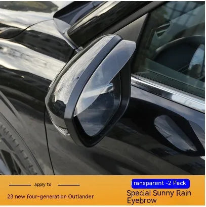 2023 Mitsubishi Outlander window deflectors in engineering plastic