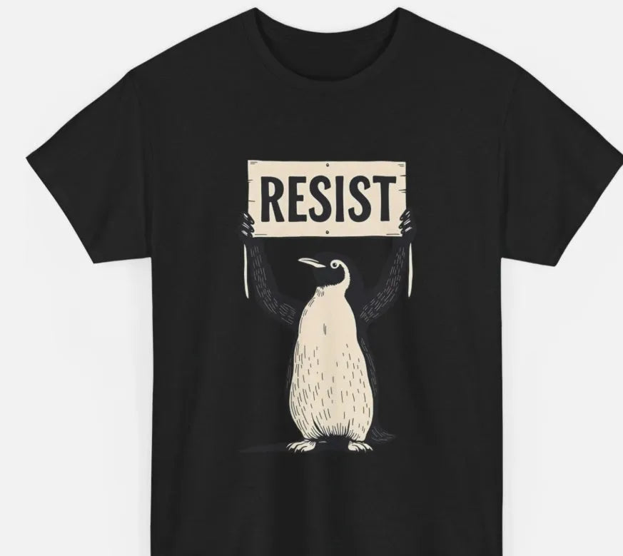 Straight loose short-sleeved cotton t-shirt in black on a hanger