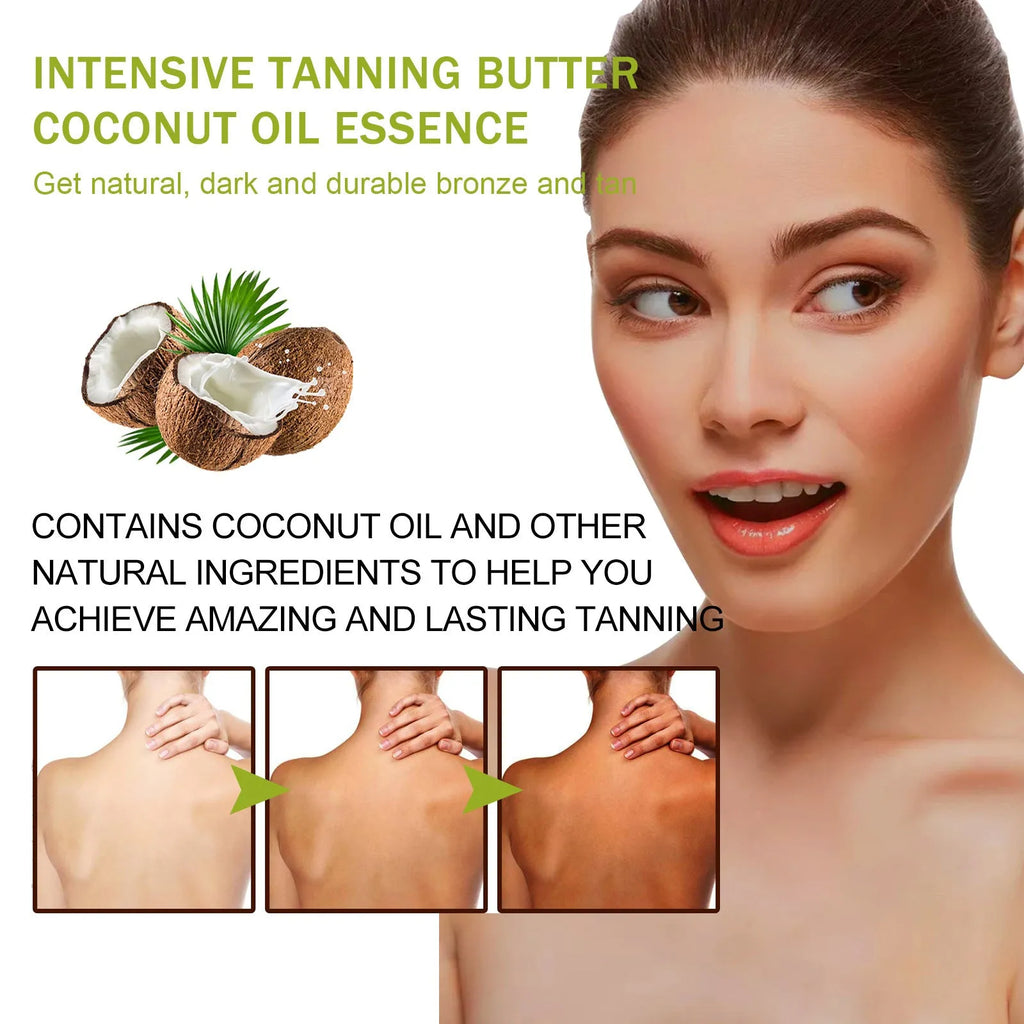 Coconut Help Black Frost Even Help Outdoor blackening cream tube, 100g net content.