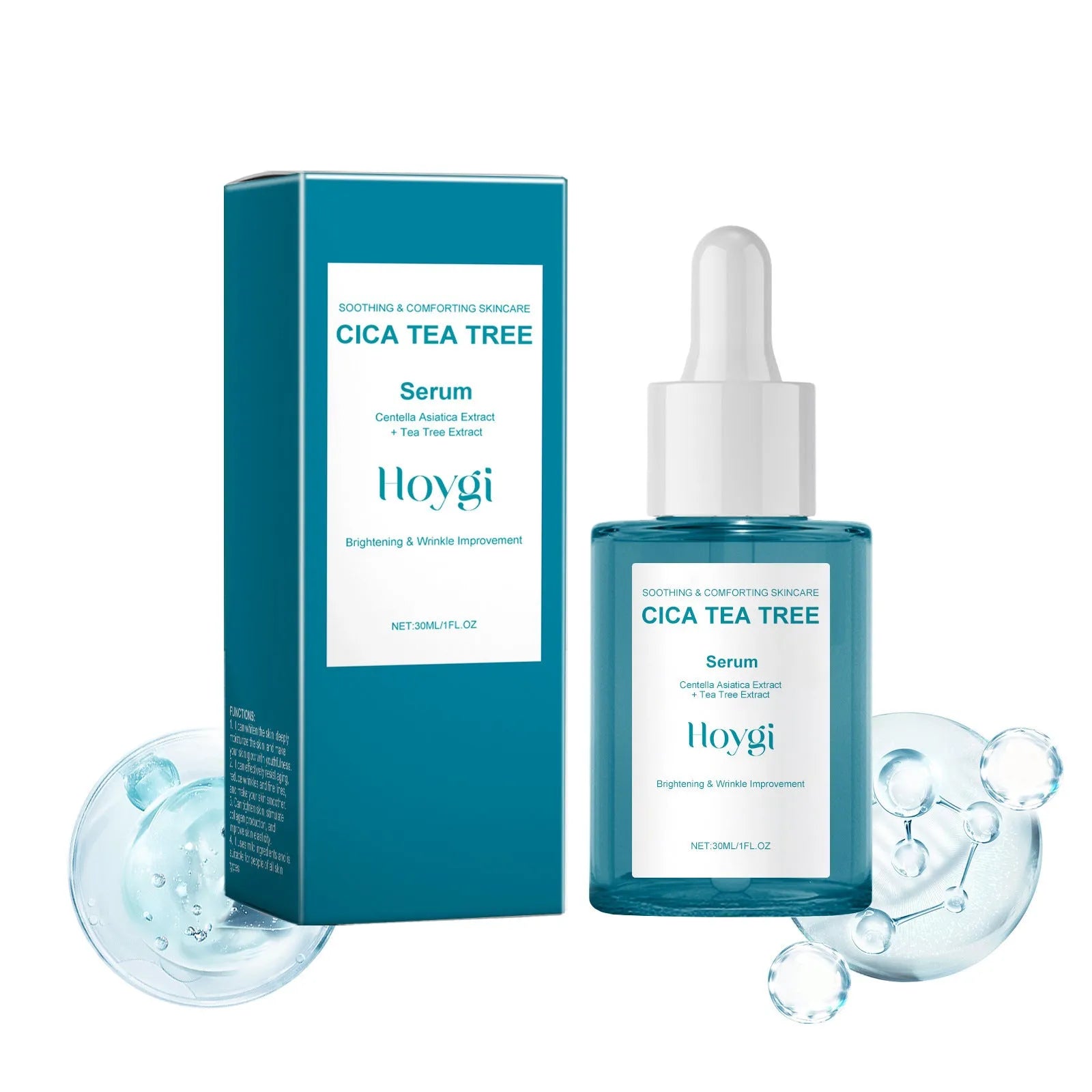 Centella Asiatica Firming Care Solution 30ml bottle for hydrating and moisturising facial skin treatment