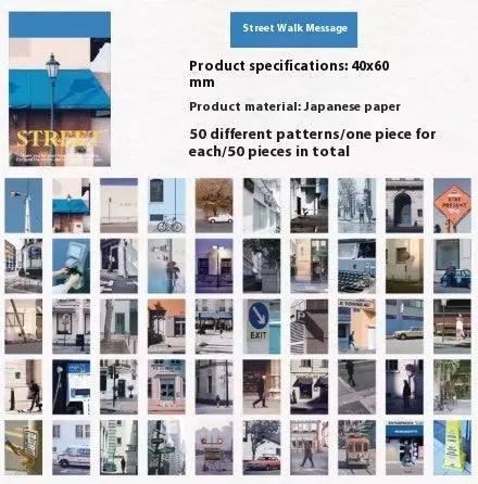 Japanese style printed art notebook with 50 paper sheets in colour romantic moment