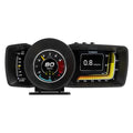 OBDII monitor driving computer with TFT display showing vehicle diagnostics and GPS positioning